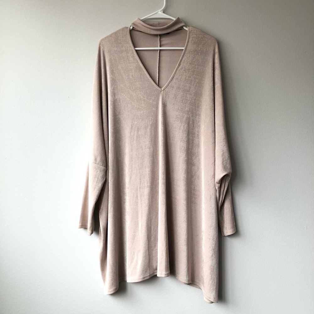 Blush Dusty Rose Shirt Dress